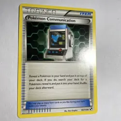 Pokemon TCG Pokemon Communication Black & White 99/114 - Image 3
