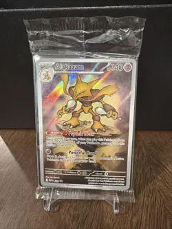 Alakazam 009 Me01: Mega Evolution ETB Promo Holo SEALED NM New Pokemon TCG - Image 1