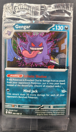 Pokemon TCG Gengar POR 050/088 EBGAMES Promo Sealed English NM - Image 1