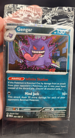 Pokemon TCG Gengar POR 050/088 EBGAMES Promo Sealed English NM - Image 2