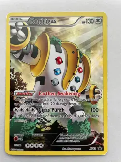 Pokemon TCG Regigigas (Full Art Promo) XY82 XY Holo - Image 1