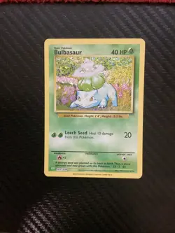Bulbasaur - 001/034 - Pokemon Classic Holofoil NM - Image 1