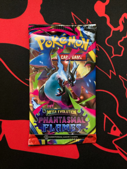 Pokemon Phantasmal Flames Booster Pack Sealed New - Random Art Style - Image 1