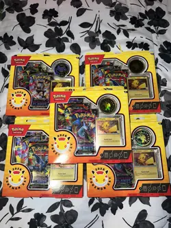 Pokemon Day 2026 Collection Box w Pikachu Promo x7 Boxes - 30th Anniversary - Image 1