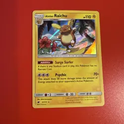 Alolan Raichu - 31/111 - Holo Rare - Sun & Moon - Pokemon TCG - LP - Image 1