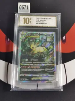 Pokemon TCG S-Chinese Leafeon VSTAR CS5DC-158/153 -Pyxis gold 10 - Image 1