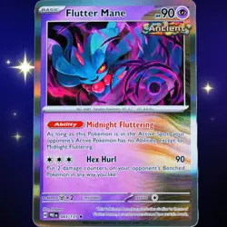 Flutter Mane - Rare Holo - Pokemon TCG Prismatic Evolutions #043/131 - Image 1