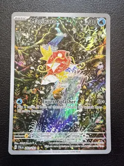 Pokemon TCG Paldea Evolved Magikarp Illustration Rare Card 203/193 Fresh - Image 1