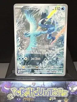 Pokemon Card Articuno 161/159 Journey Together Illustration Rare Near Mint - Image 1