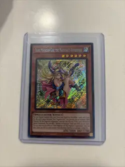 Yu-Gi-Oh Dark Magician Girl the Magician's Apprentice Alin-En004 SCR Secret Rare - Image 1
