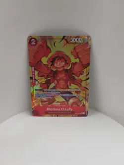 One Piece TCG Card Monkey D Luffy OP01-024 Parallel Alternative Art PRB-01 - Image 1