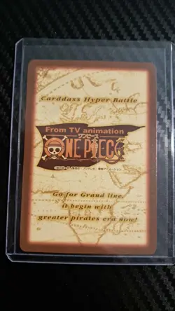 BANDAI One Piece Hyper Battle S34 ZORO HOLO FOIL SCARCE EARLY CARD - Image 2