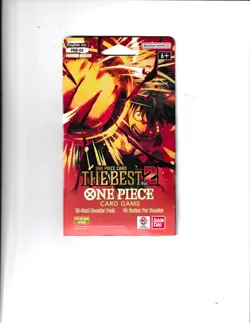 One Piece The Best Vol 2 Premium Booster Pack Sleeved New Sealed PRB-02 - Image 1