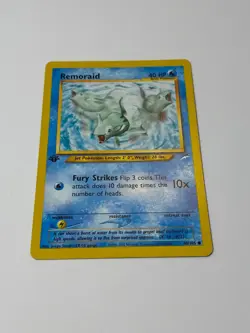 Pokemon - 1x Remoraid - 1st Edition - Neo Destiny - #80/105 - LP - 2002 Common - Image 3