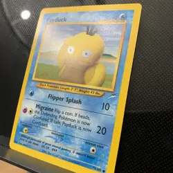 Psyduck Neo Destiny Card 79/105 Regular Pokemon TCG Yuki Morii NM Vintage - Image 2