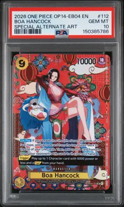 Boa Hancock - OP14-112 (Special Alt. Art) OP14-112 The Azure Sea's Seven PSA 10 - Image 1