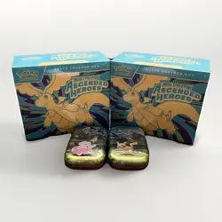 Pokemon TCG Ascended Heroes ETB (x2) & Mini Tin (x2) Bundle - Factory Sealed New - Image 1