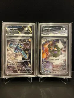 Pokemon TCG Sequential Ace 10 Thundurus and Tornadus Pokemon Center Promo Card - Image 1
