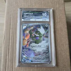 Tornadus SVP210 Pokemon Center Stamp - Black Star Promo ETB Pokemon - ACE 10 GM - Image 1