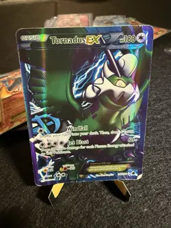 Tornadus EX (Team Plasma) (114 Full Art) 114/116 Plasma Freeze Holo DMG - Image 1