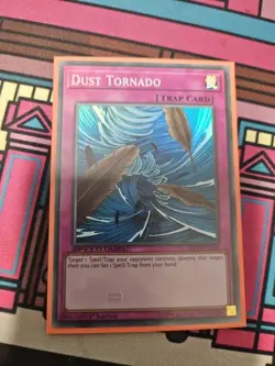 Yu-Gi-Oh Dust Tornado SBAD-EN043 Super Rare 1st Edition Speed Duel Card NM - Image 1