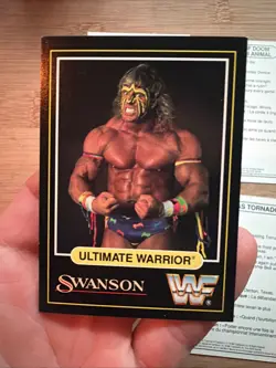 WWF Swanson Cards Texas Tornado Legion Of Doom Ultimate Warrior Jake Snake 1991 - Image 3