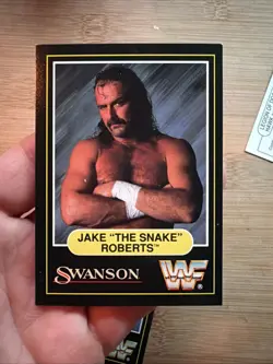 WWF Swanson Cards Texas Tornado Legion Of Doom Ultimate Warrior Jake Snake 1991 - Image 5