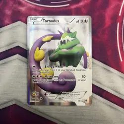 Pokemon Card TCG Tornadus 98/98 Black & White Emerging Powers Full Art Holo - Image 1