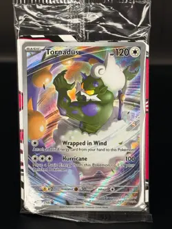 Tornadus SVP 210 Sealed Scarlet & Violet Promo Card - Pokemon TCG - Image 1