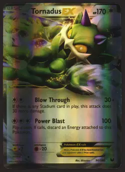Dark Explorers 90/108 Tornadus EX Ultra Rare - Image 2