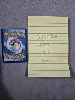 Pokemon Lumineon V Full Art Ultra Rare Holo Card 156/172 Basic Fish - Image 2