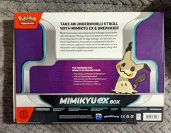 Pokemon TCG Mimikyu EX Box Sealed, Four Booster Packs Plus Jumbo Card And Promos - Image 2