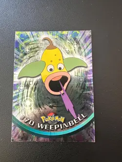 Pokemon Weepinbell #70 Holo Topps Serie 1 Blue Logo ITA - Image 1