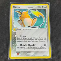 Raichu - 15/110 - Holo Rare - Holon Phantoms - Pokemon Card - LP - Image 1