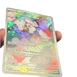 Pokemon Maushold Illustration Rare Full Art Holo Card SV02 Paldea Evolved 60 HP - Image 3