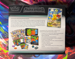 Paldea Evolved Pokemon Center Elite Trainer Box Sealed Pokemon Card TCG - Image 2