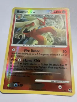 2008 Pokemon Diamond & Pearl Great Encounters Blaziken Reverse Holo #1/106 - Image 1
