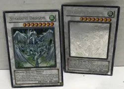Stardust Dragon Ghost RARE! 2 Yugioh Cards - Image 1