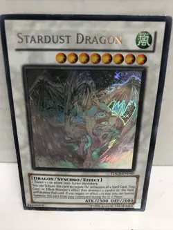 Stardust Dragon Ghost RARE! 2 Yugioh Cards - Image 3