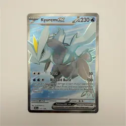 Kyurem ex 157/086 Sv: Black Bolt Ultra Rare Holo EX Pokemon TCG Card - Image 1