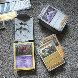 Pokemon TCG Lot Eevee, Light Flareon, Scolipede, Tyrantrum, Trainer Cards - Image 2