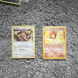 Pokemon TCG Lot Eevee, Light Flareon, Scolipede, Tyrantrum, Trainer Cards - Image 3