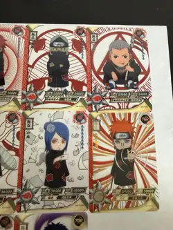 Kayou Naruto Akatsuki Lot 10 TR/TGR Cards – Itachi Pain Obito Deidara + MORE - Image 3
