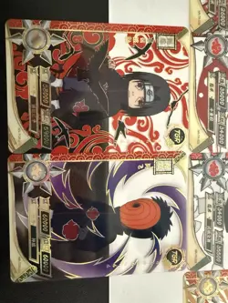 Kayou Naruto Akatsuki Lot 10 TR/TGR Cards – Itachi Pain Obito Deidara + MORE - Image 4