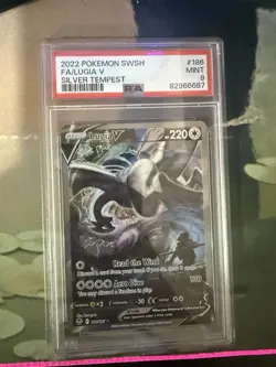 Pokemon Lugia v TCG Silver Tempest Ultra Rare Card PSA 9 - Image 1