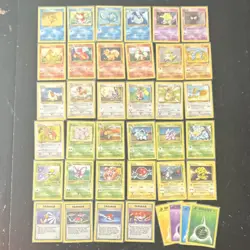Pokemon Vintage WOTC Base Set2 Lot - 38 Cards no duplicates - Image 1