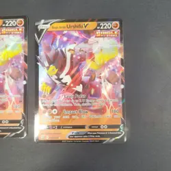 Pokemon TCG - 2x Single Strike Urshifu V - NM - Full Art - Battle Styles - 2021 - Image 3