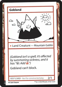 1 x Gobland - Mystery Booster - Convention Edition Playtest Cards - NM-Mint - MT - Image 1