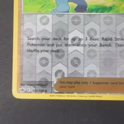 Pokemon TCG - Brawley 131/198 - S&S Chilling Reign - Reverse Holo - NM - 2021 - Image 3