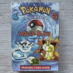 Pokemon TCG Jungle Water Blast Theme Deck 1999 Wizards of the Coast 60 Cards - Image 1